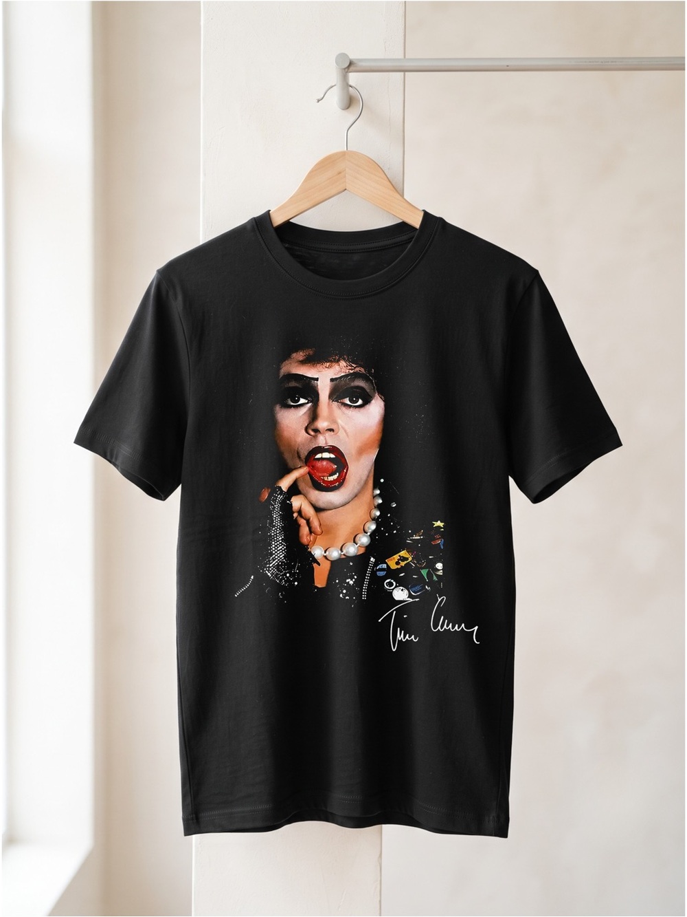 Tim Curry Rocky Horror Picture Show Legend Memorial Graphic Tee